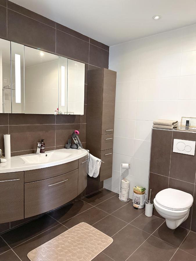 Modernes Haus Naehe Parndorf Apartment Bruck an der Leitha Bagian luar foto